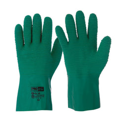 Pro Choice Safety Gear Green Gauntlet Gloves