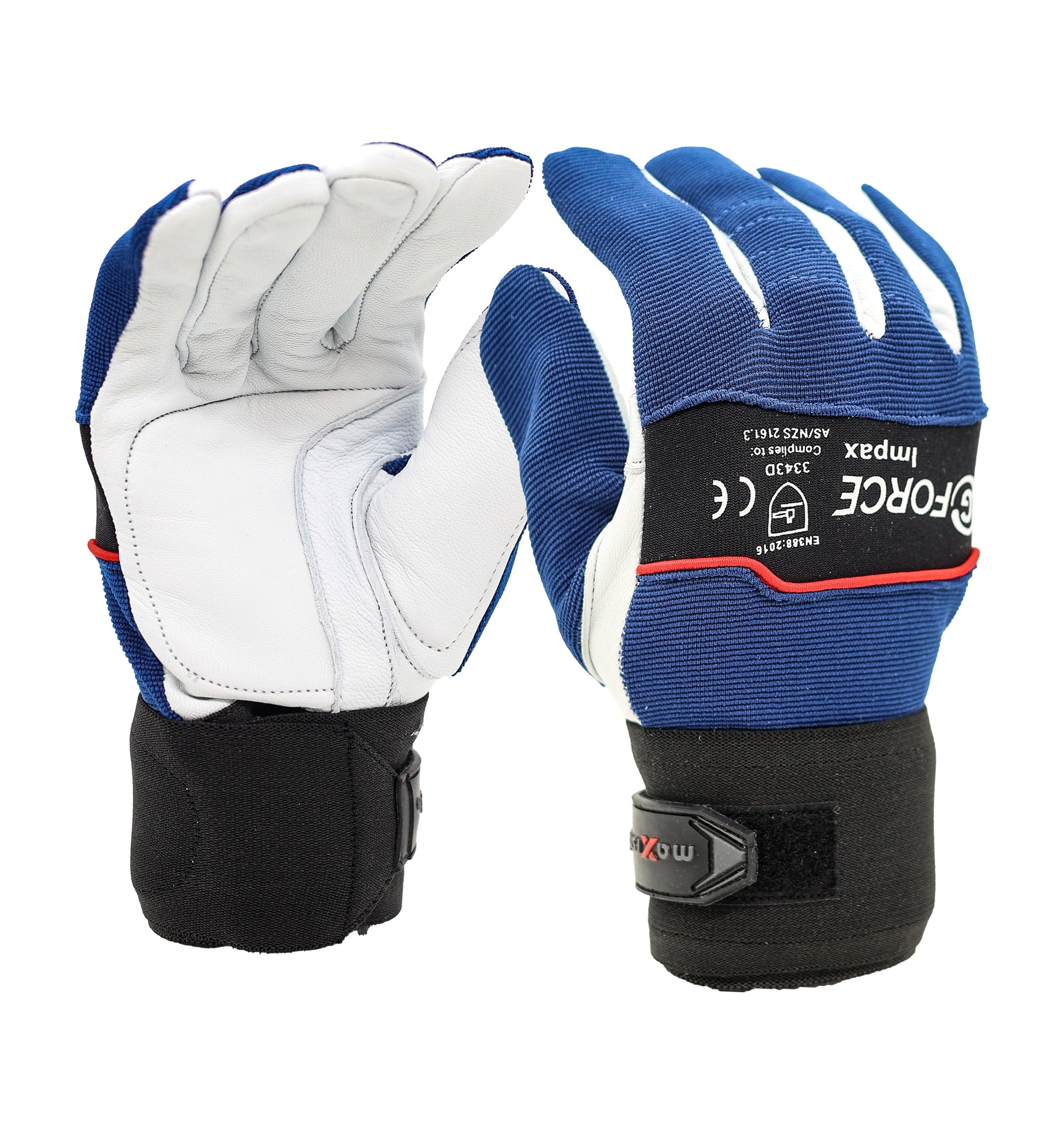 Maxisafe GMG293 G-Force Impax Anti-vibration Mechanics Glove