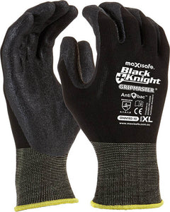 Maxisafe GNN192 Black Knight Gripmaster Coated Glove
