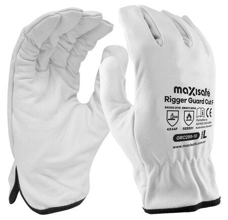 Maxisafe GRC299 'Rigger Guard 5' Cut F Resistant Glove
