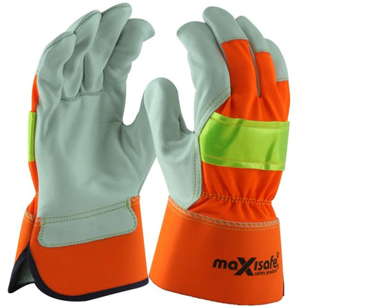 Maxisafe GRR176 Reflective Safety Rigger w/ Safety Cuff