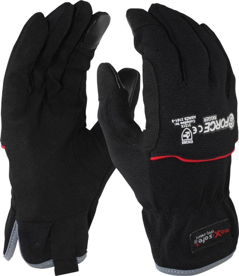 Maxisafe GRS235 G-Force Synthetic Riggers Gloves