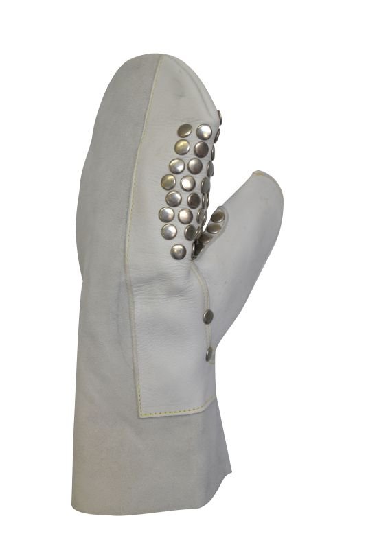 Maxisafe GSL233 Studded Leather Plumbers Glove - left hand