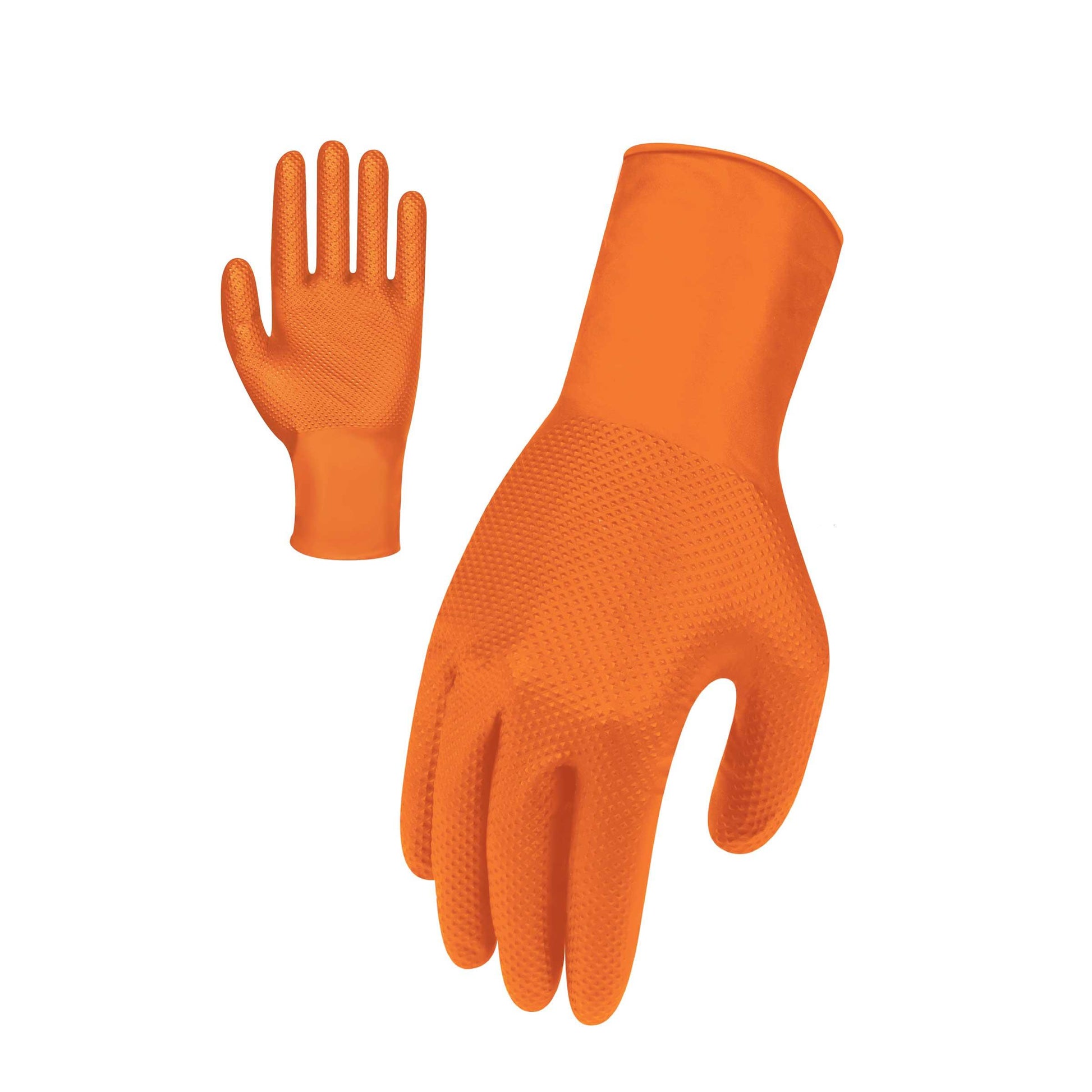 Force360 Force360 SafeTouch Industrial Disposable Nitrile Glove - Orange