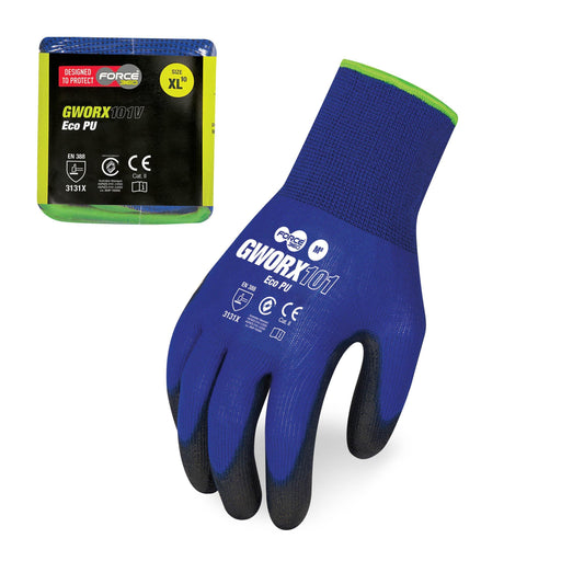 Force360 Force360 Eco PU Glove Vend-Ready Packaging