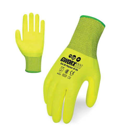 Force360 Force360 Eco Bi-Polymer Hi-Vis Glove