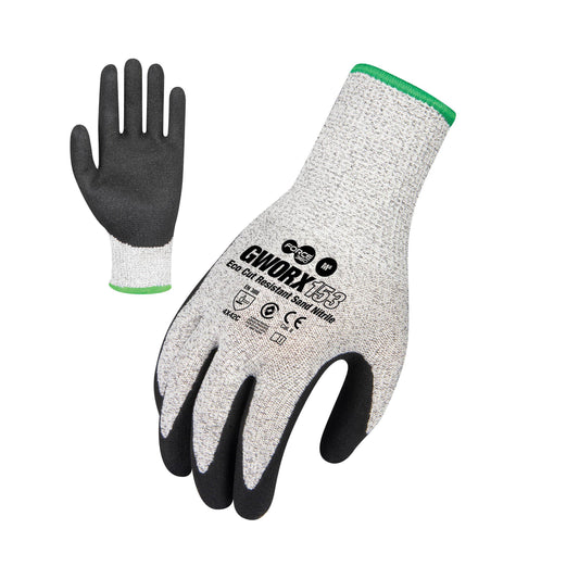 Force360 Force360 Cut Resistant Sand Nitrile Glove (Cut LevelC)