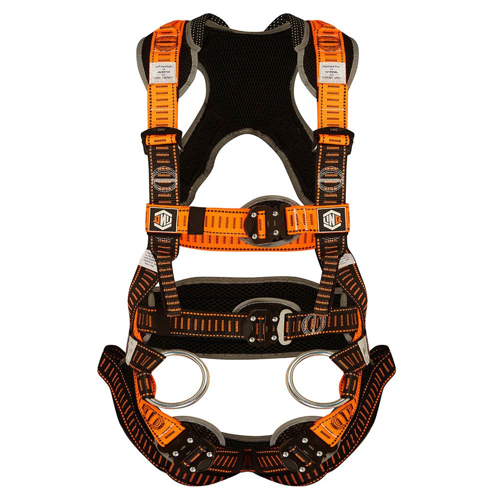 LINQ Height Safety Supreme Edi Tower Worker Harness - Standard (M - L) cw Harness Bag (NBHAR)