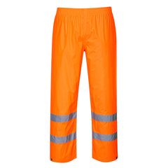 Portwest Hi-Vis Rain Pants in Orange