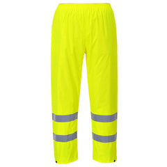 Portwest Hi-Vis Rain Pants in Yellow