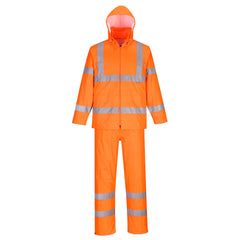 Portwest Hi-Vis Rainsuit in Orange