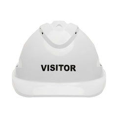 Pro Choice Safety Gear V9 Hard Hat complete with Visitor Logo
