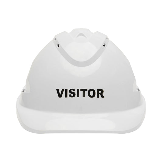 Pro Choice Safety Gear V9 Hard Hat complete with Visitor Logo