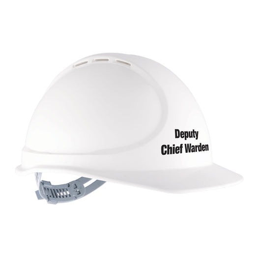 Force360 Force360 GTE3 Deputy Chief Warden Essential Type 1 ABS Vented Hard Hat with Slide Lock Harness