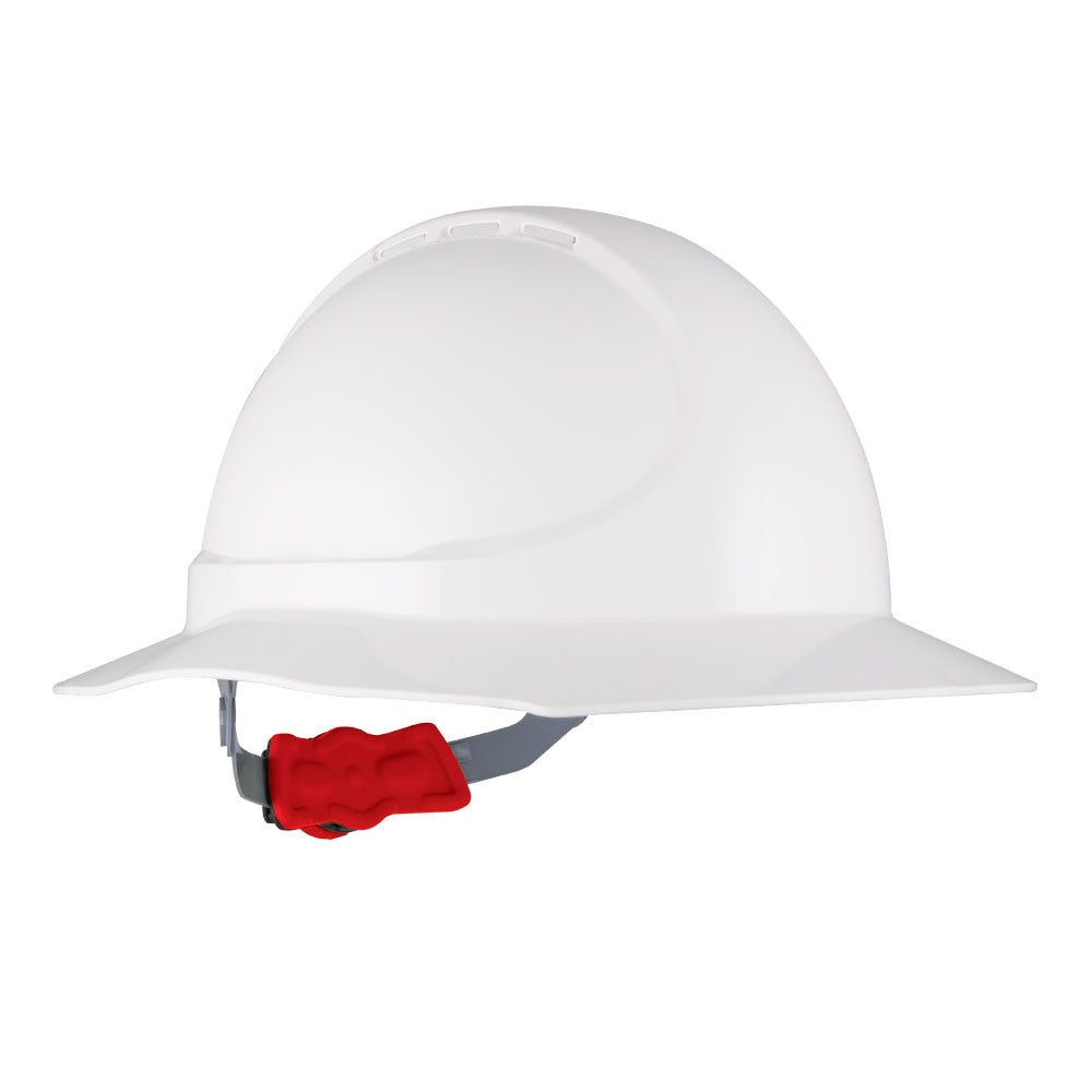 Force360 Force360 The Mate Type 1 ABS Vented Broad Brim Hard Hat With Ratchet Harness