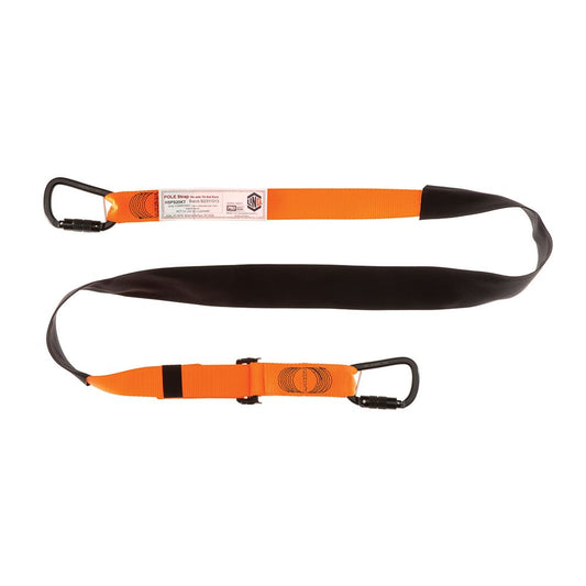 LINQ Height Safety Pole Strap 2M Triple Action Karabiner