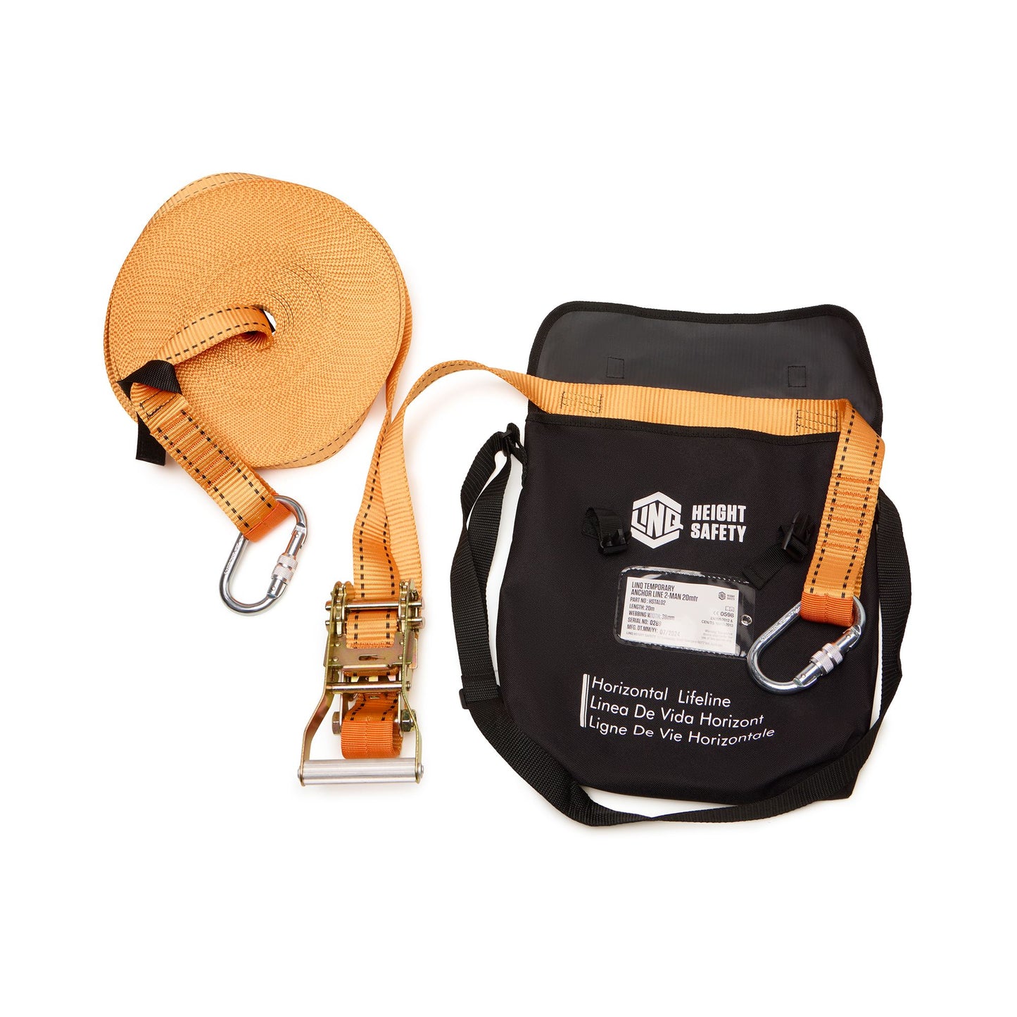 LINQ Height Safety Temporary Anchor Line 2-Man