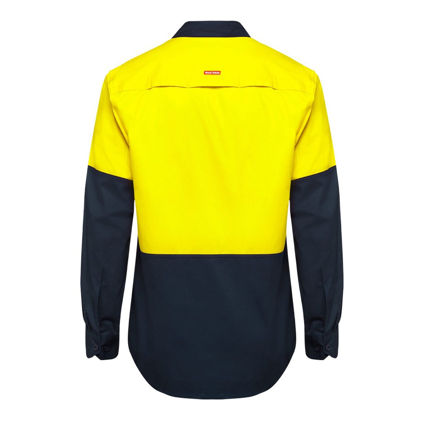 Hard Yakka Y07950 Core Hi-Vis Long Sleeve 2 Tone Vented Cotton Shirt