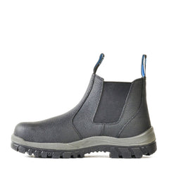 HERCULES- BLACK RAMBLER SLIP ON SAFETY BOOT