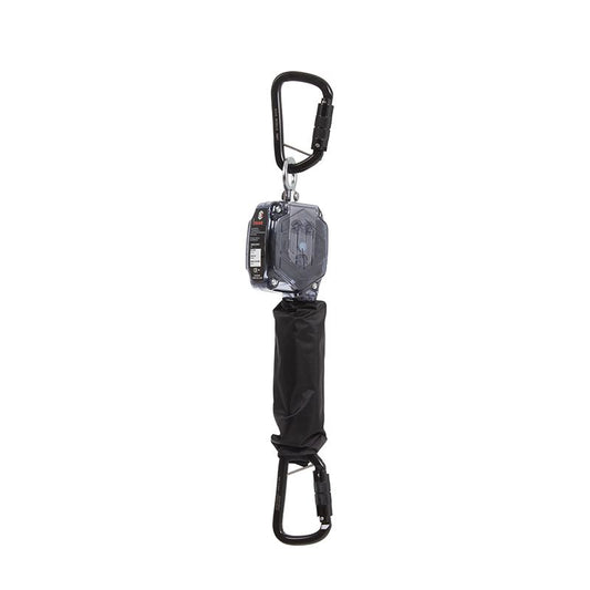 LINQ Height Safety Tetha Bloq 2M Self Retracting Lifeline C/W 2 X Triple Action Karabiners