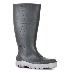 JOBMASTER 3- BLACK/GREY 400 PVC SAFETY GUMBOOT