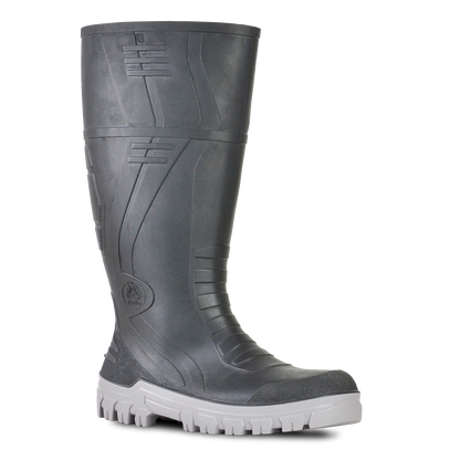 JOBMASTER 3- BLACK/GREY 400 PVC SAFETY GUMBOOT