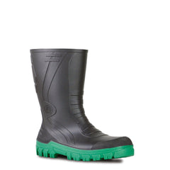 JOBMASTER 3- BLACK/GREEN 300 PVC NON SAFETY GUMBOOT