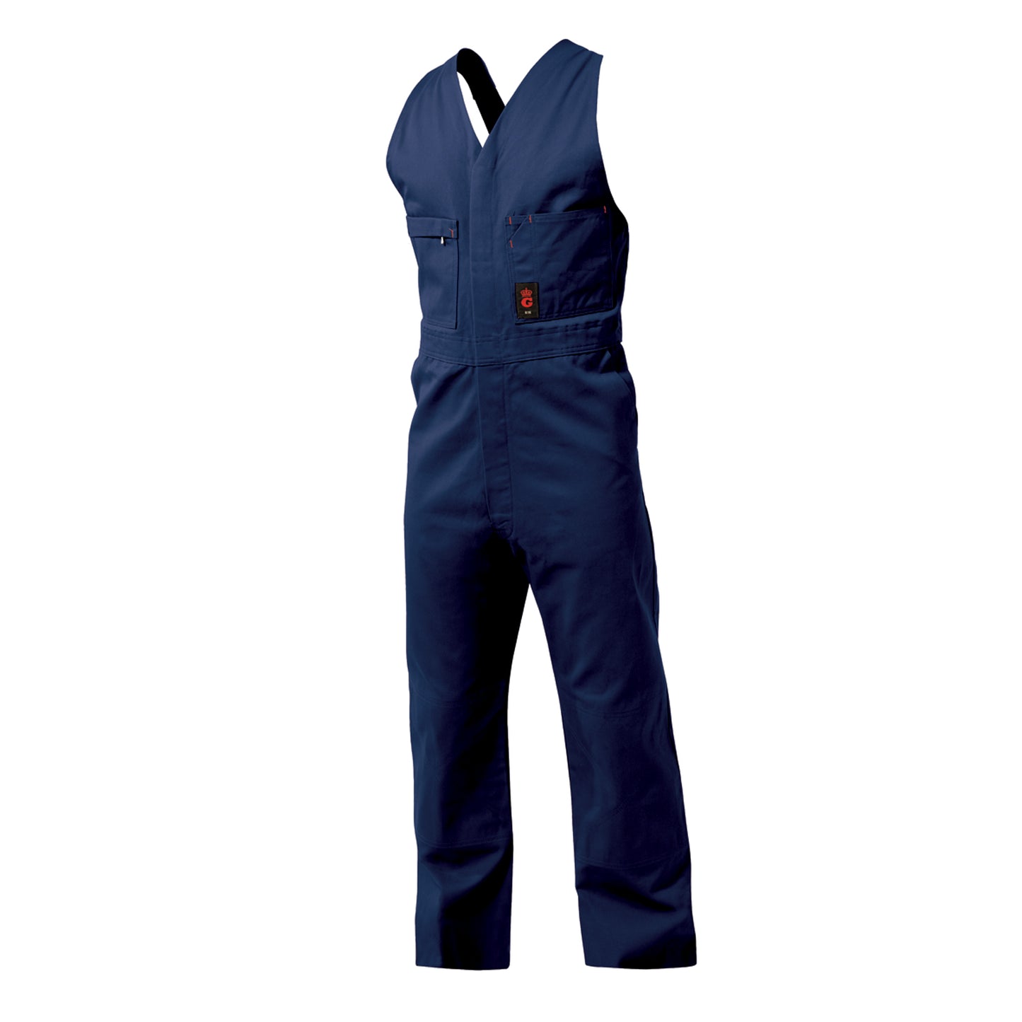 King Gee K02060 Originals Sleeveless Cotton Drill Work Overalls