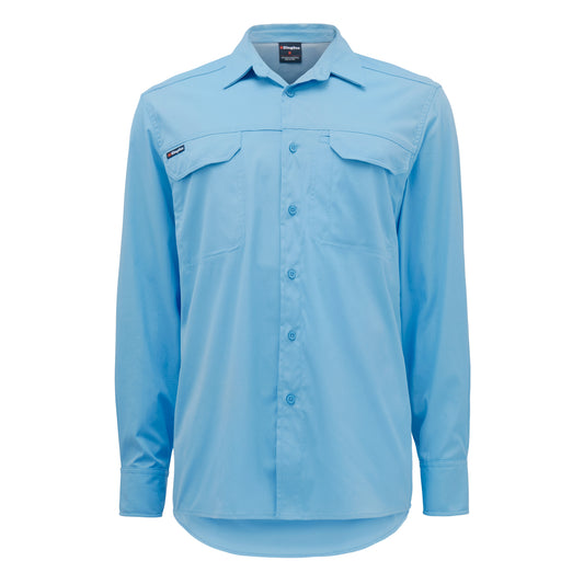 King Gee K14023 Drycool Lightweight Stretch Long Sleeve Work Shirt