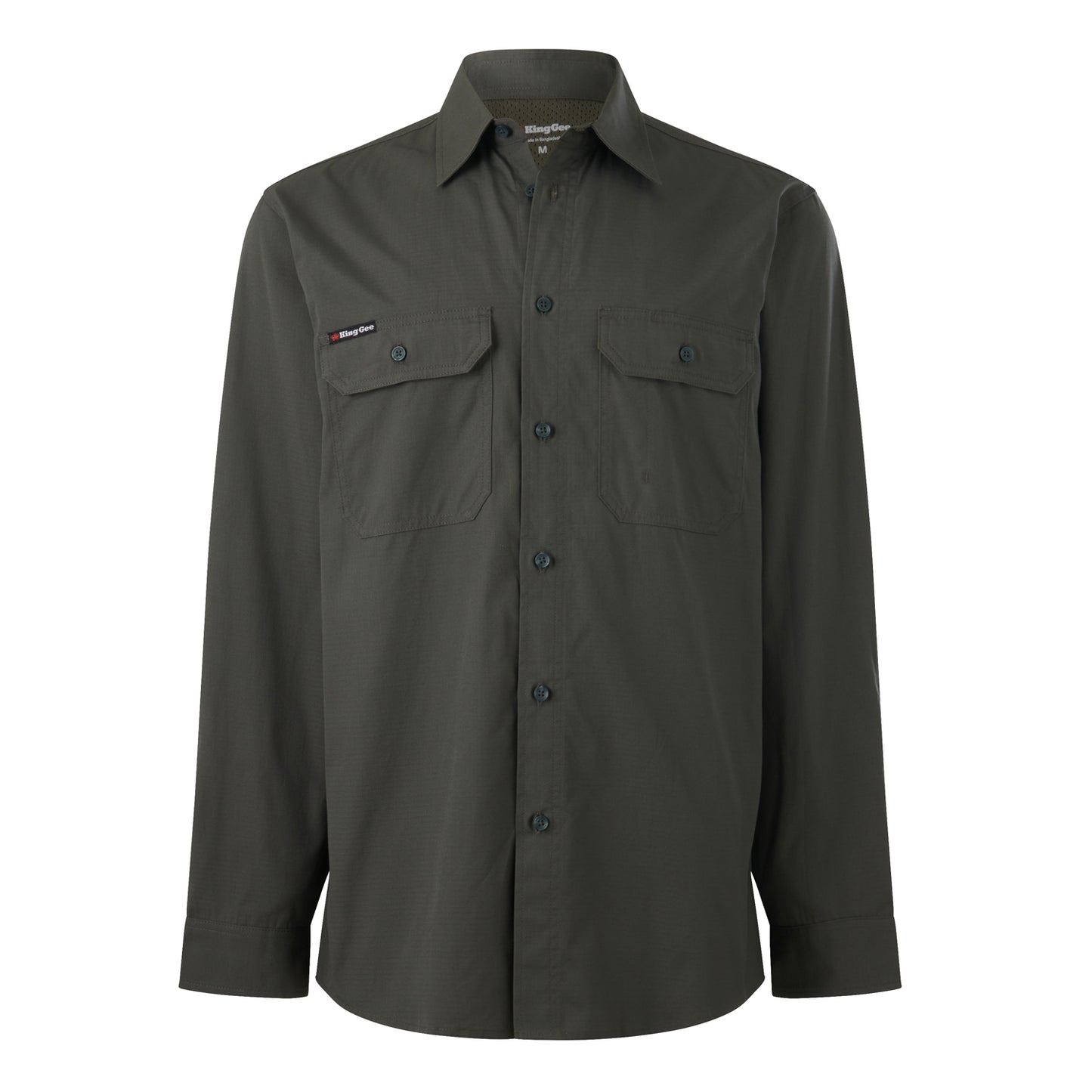 King Gee K14031 Workcool Vented Shirt Long Sleeve