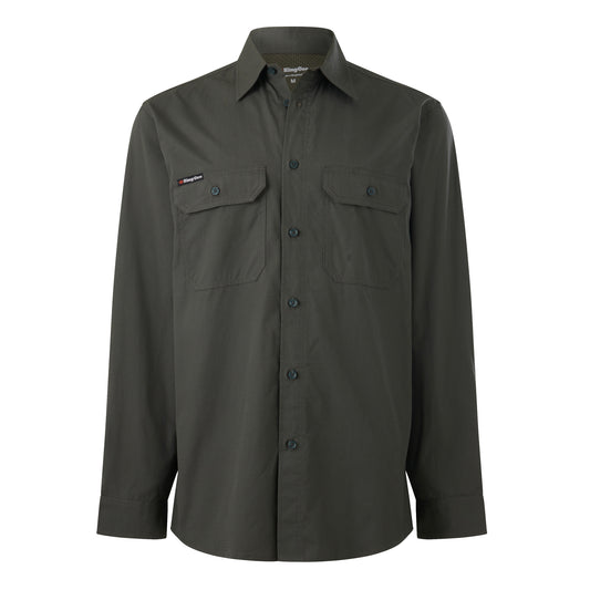 King Gee K14031 Workcool Vented Shirt Long Sleeve