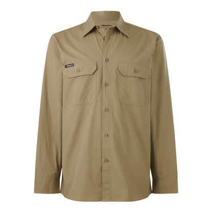 King Gee K14031 Workcool Vented Shirt Long Sleeve