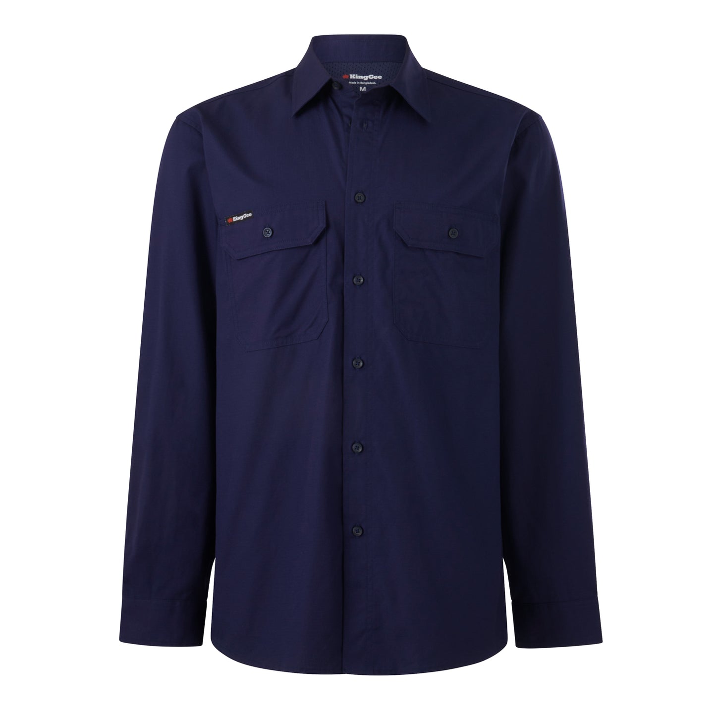 King Gee K14031 Workcool Vented Shirt Long Sleeve
