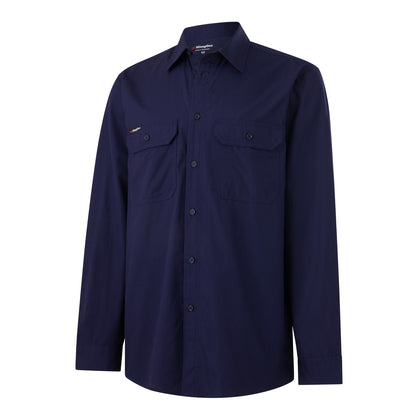 King Gee K14031 Workcool Vented Shirt Long Sleeve