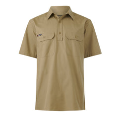 King Gee K14032 Workcool Vented Closed Front Shirt Short Sleeve