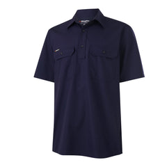 King Gee K14032 Workcool Vented Closed Front Shirt Short Sleeve