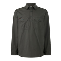 King Gee K14033 Workcool Vented Closed Front Shirt Long Sleeve