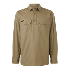 King Gee K14033 Workcool Vented Closed Front Shirt Long Sleeve