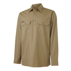 King Gee K14033 Workcool Vented Closed Front Shirt Long Sleeve