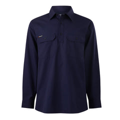King Gee K14033 Workcool Vented Closed Front Shirt Long Sleeve
