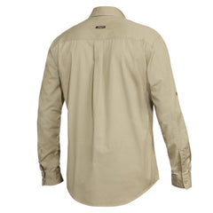 King Gee K14350 Tradies Lightweight Cotton Drill Long Sleeve Work Shirt
