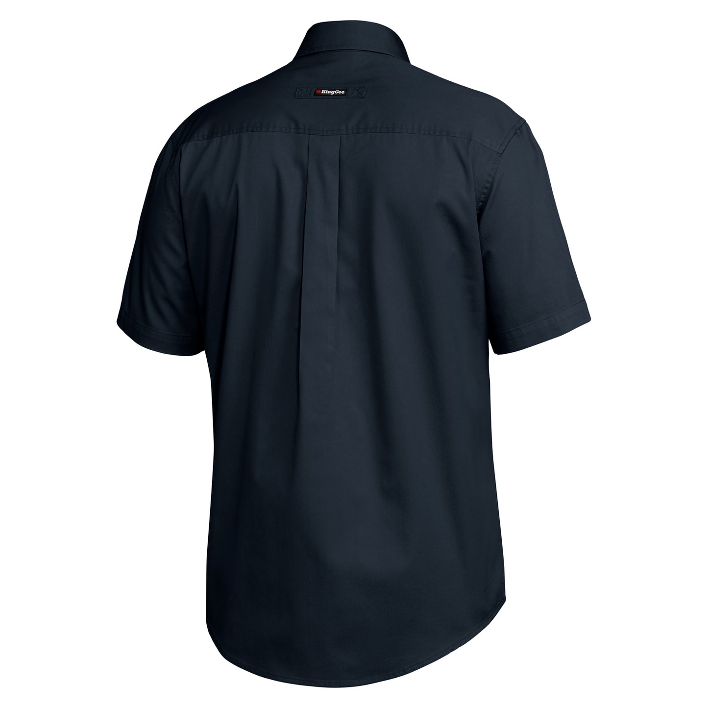 King Gee K14355 Tradies Lightweight Cotton Drill Short Sleeve Work Shirt