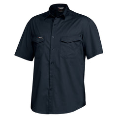 King Gee K14355 Tradies Lightweight Cotton Drill Short Sleeve Work Shirt