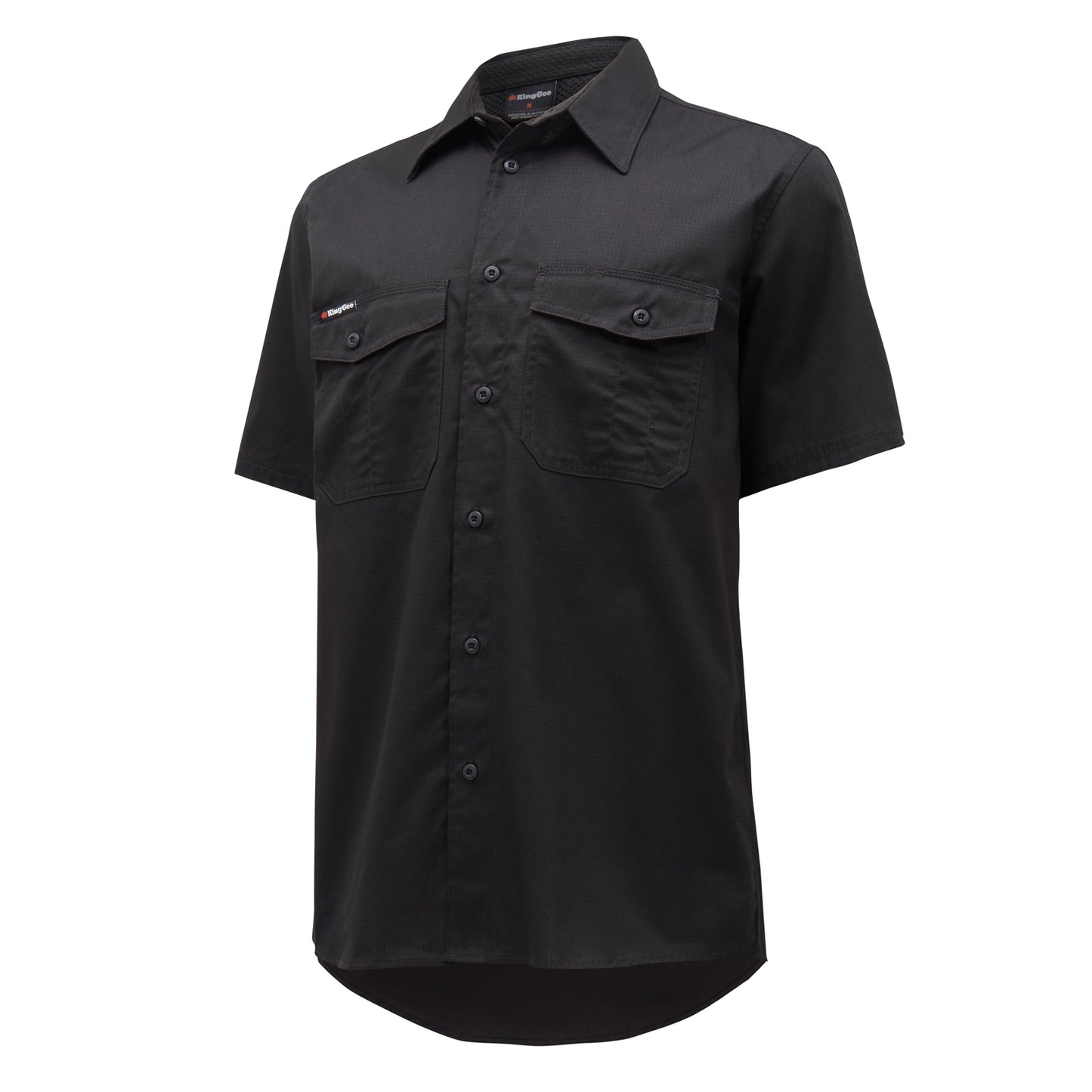 King Gee K14825 Workcool 2 Lightweight Ripstop Short Sleeve Work Shirt