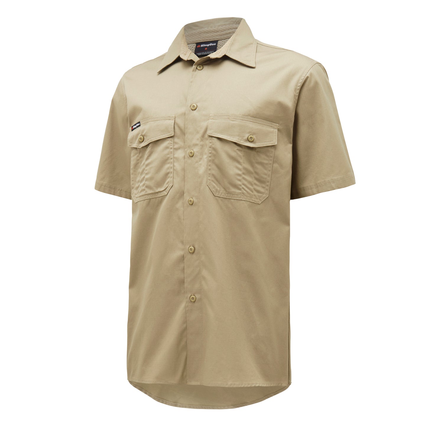 King Gee K14825 Workcool 2 Lightweight Ripstop Short Sleeve Work Shirt