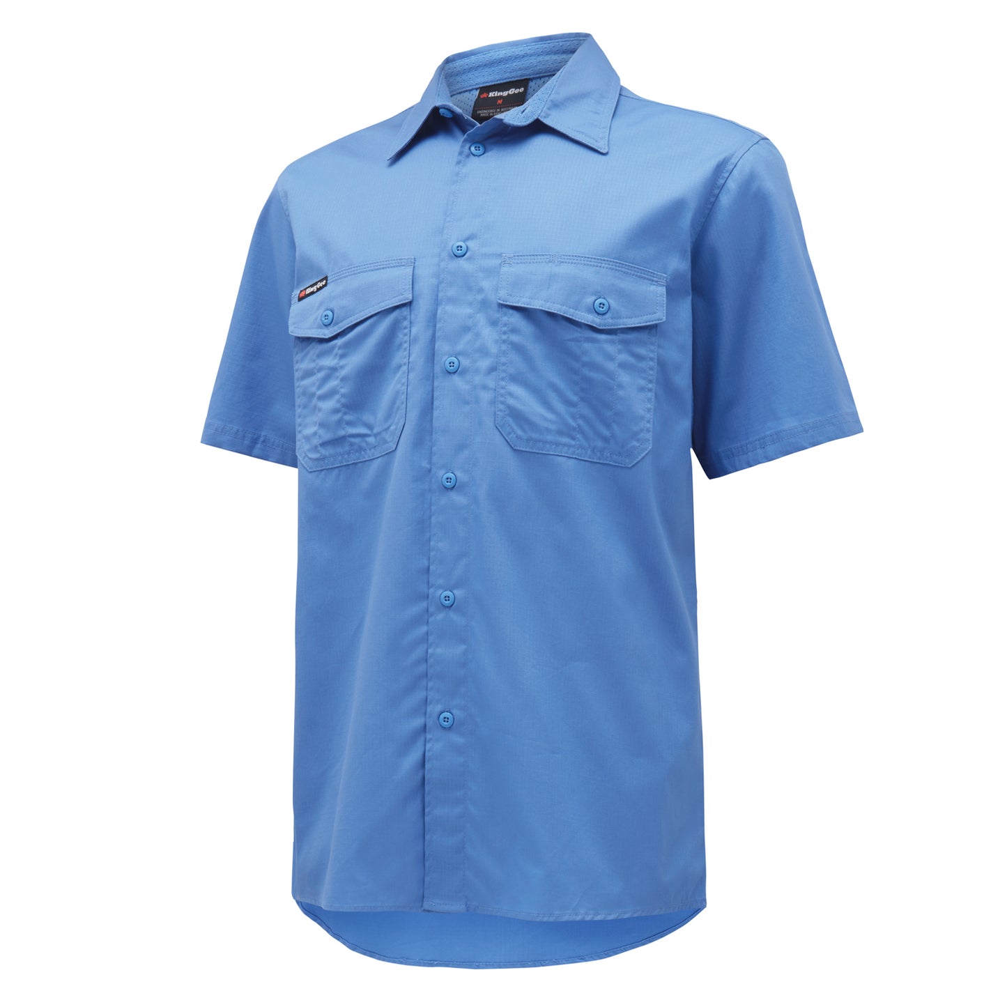 King Gee K14825 Workcool 2 Lightweight Ripstop Short Sleeve Work Shirt