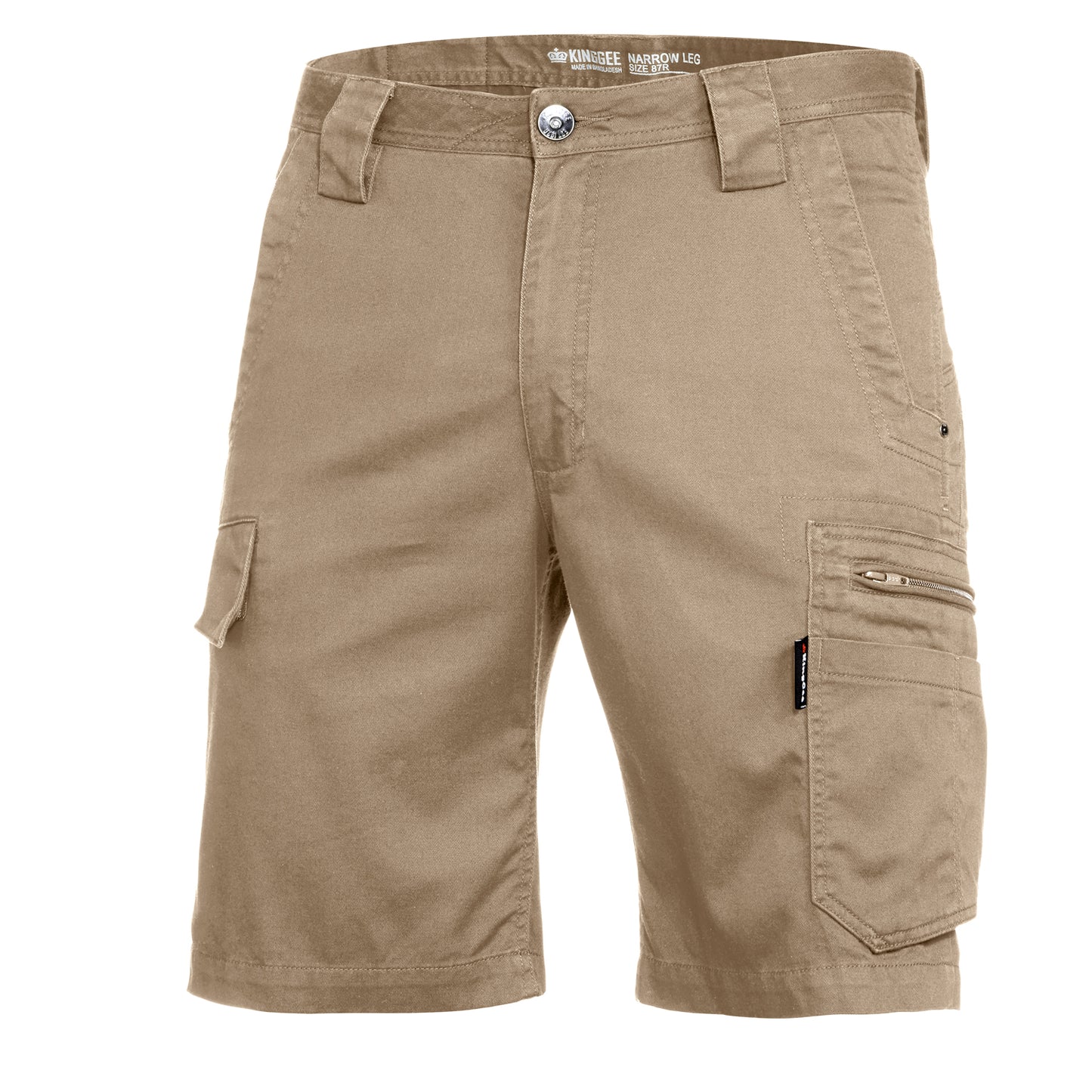 King Gee K17340 Tradies Summer Lightweight Cargo Work Shorts