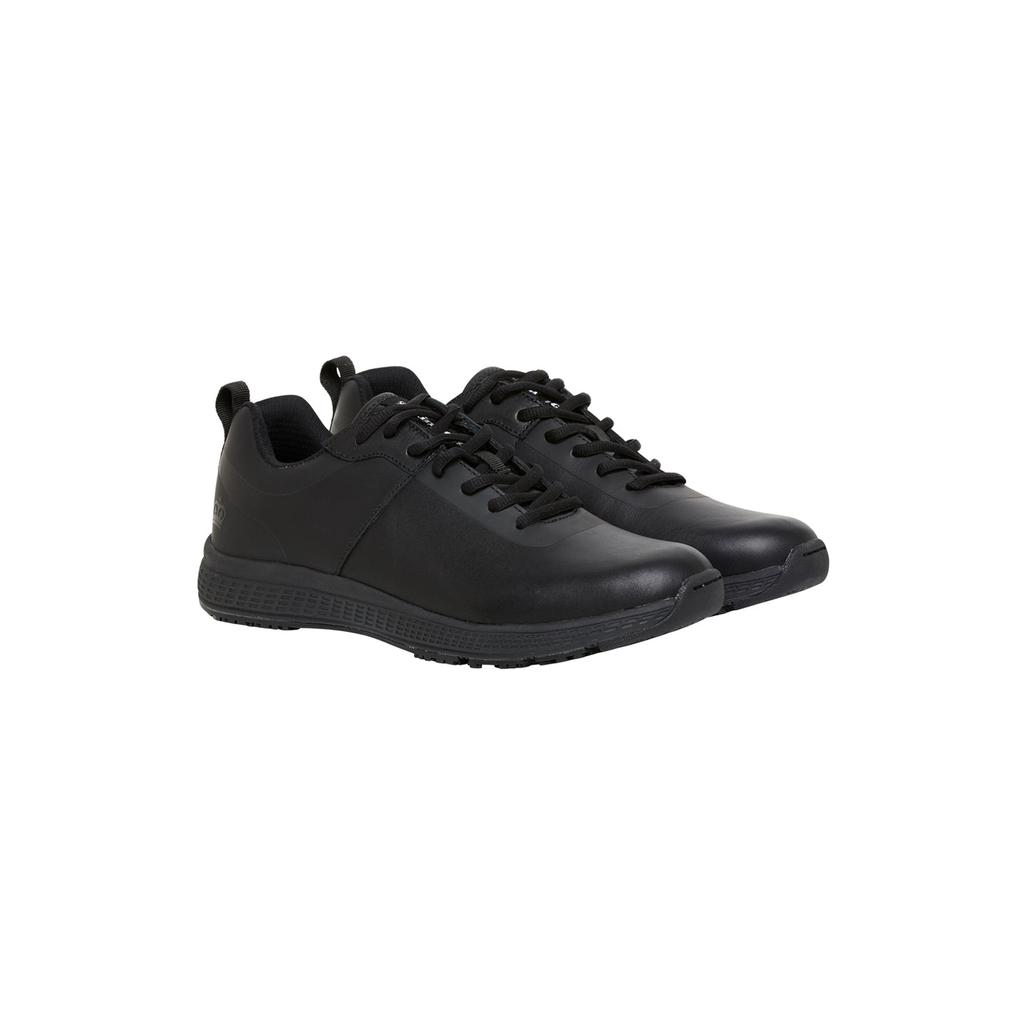 King Gee K22245 Superlite Leather Lace Up Work Shoes - Black