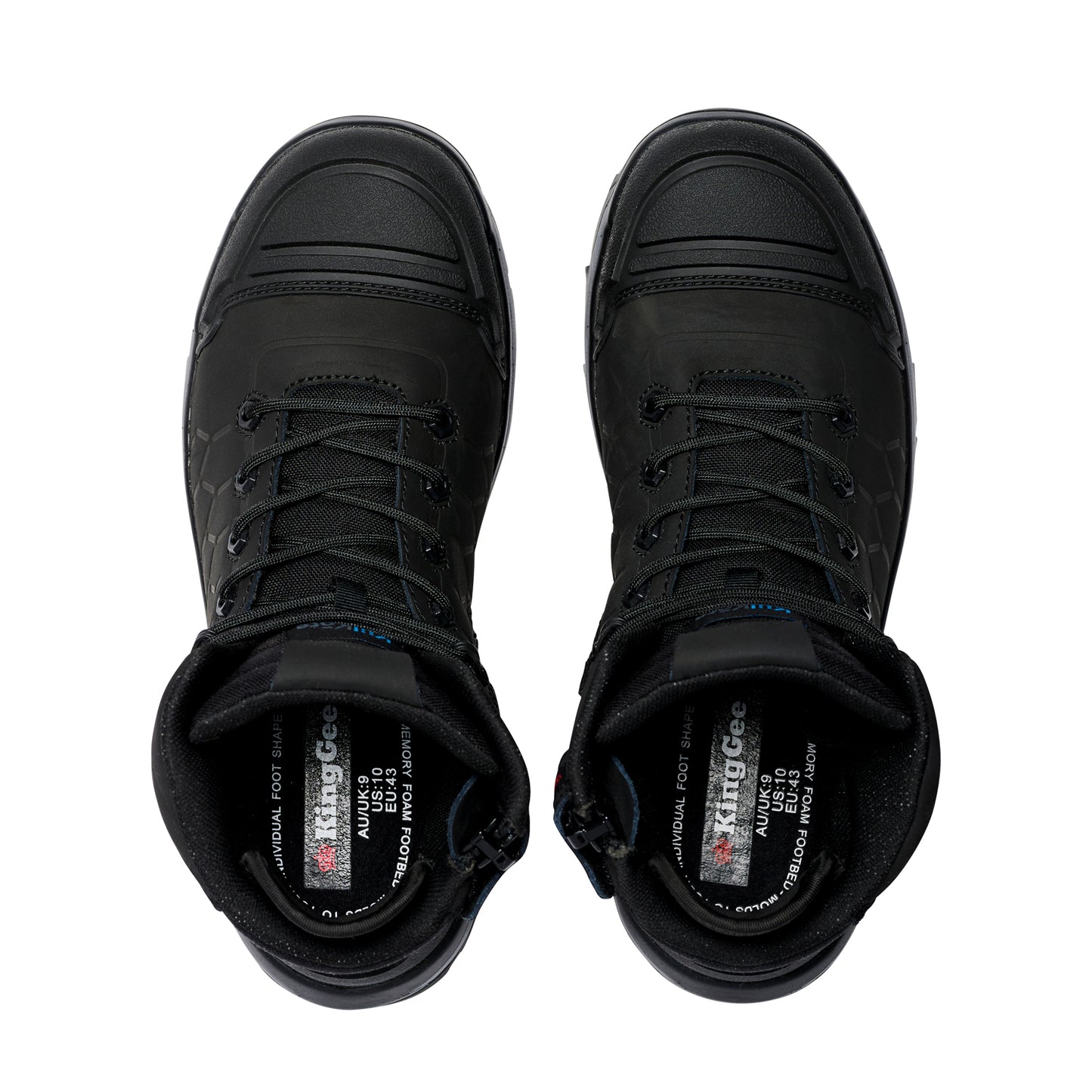 King Gee K27145 Quantum Hybrid Composite Toe Work Boots 5" - Black