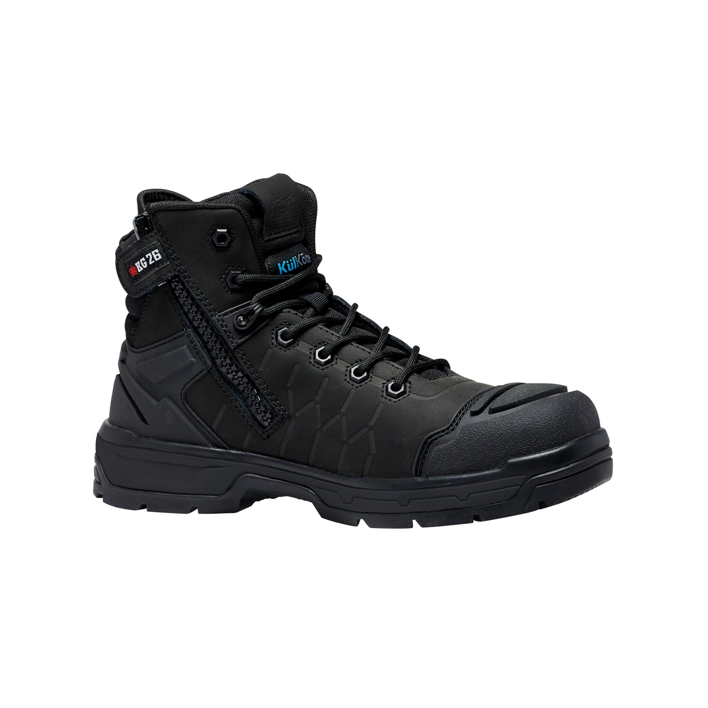 King Gee K27145 Quantum Hybrid Composite Toe Work Boots 5" - Black